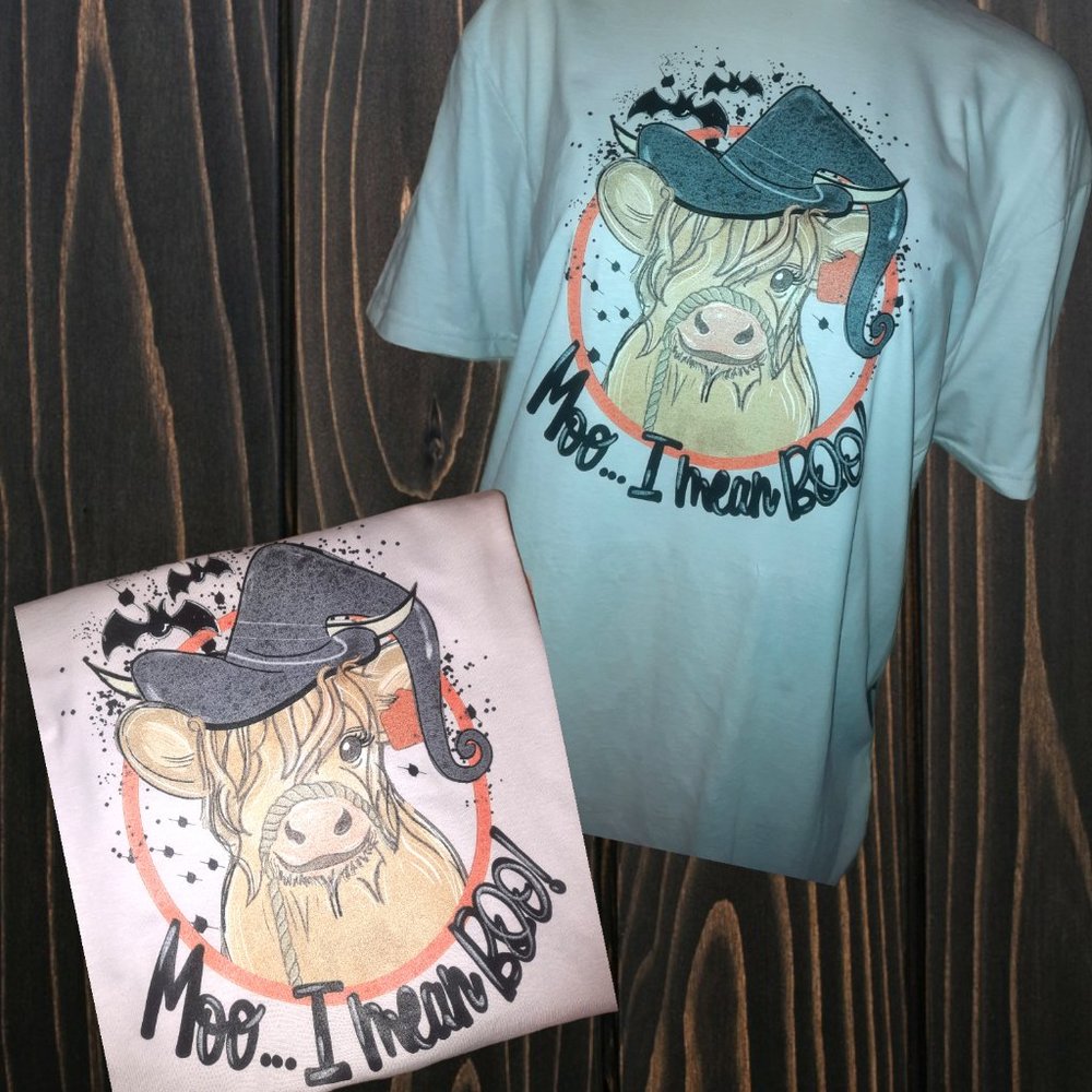 Moo I mean Boo shirt